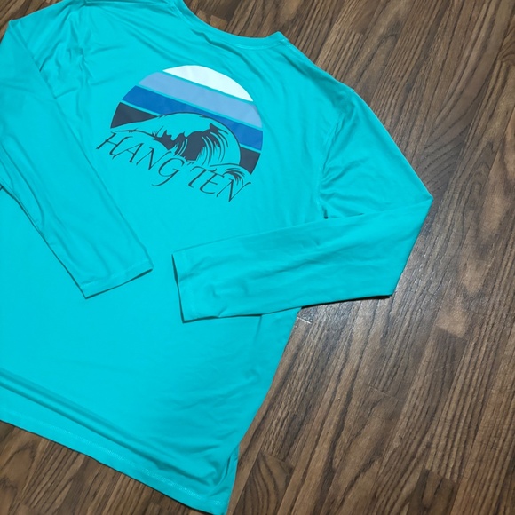 HANG TEN * Men’s Crew Neck Lightweight Long Sleeve * Size XL - Picture 6 of 10